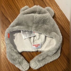 Magnetic Me Soft Gray Baby Hat